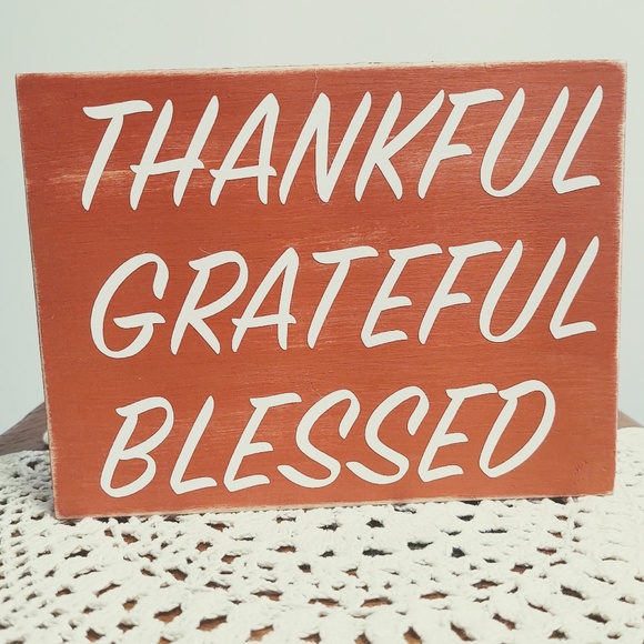 4/$20 TIERED TRAY DECOR/MINI WOOD SIGN/FALL DECOR $ - Picture 1 of 2